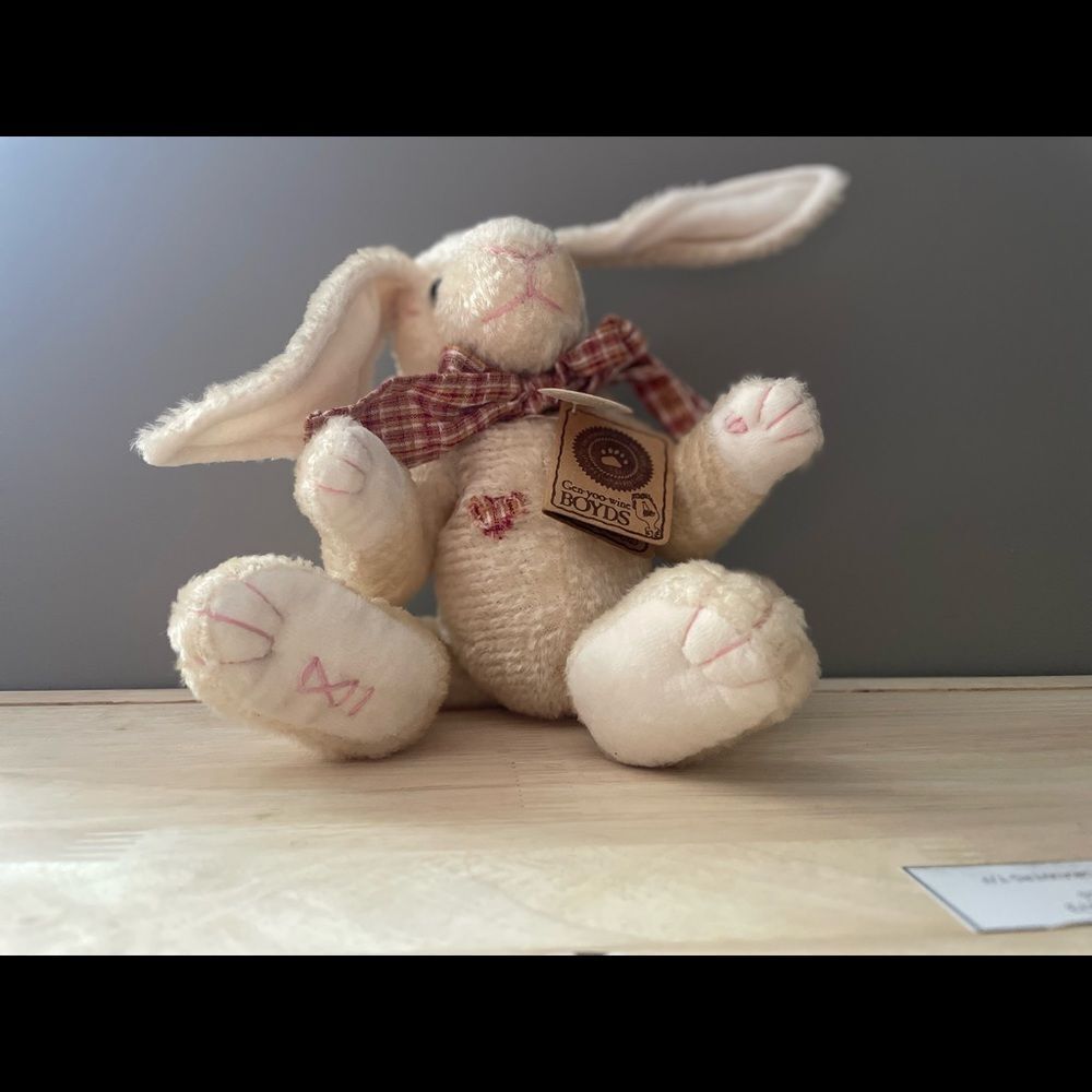 Boyd’s Bears Tatters T Hareloom Plush Rabbit Item #52000 Vintage - Picture 7 of 7